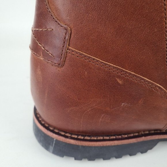 Timberland Men Kendrick Leather Side Zip Casual Boot Brown - Picture 6 of 16